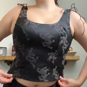 🐉Dragon corset top🐲